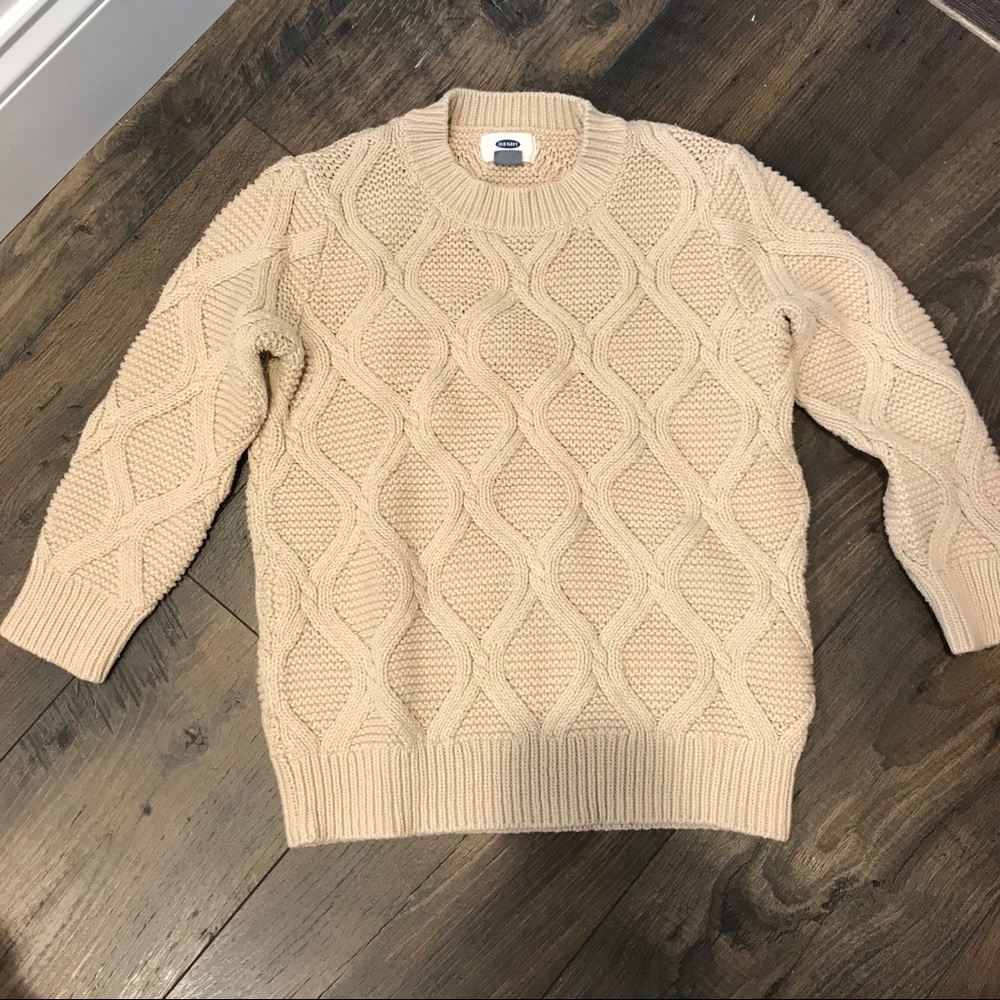 Old Navy Tan Sweater XS